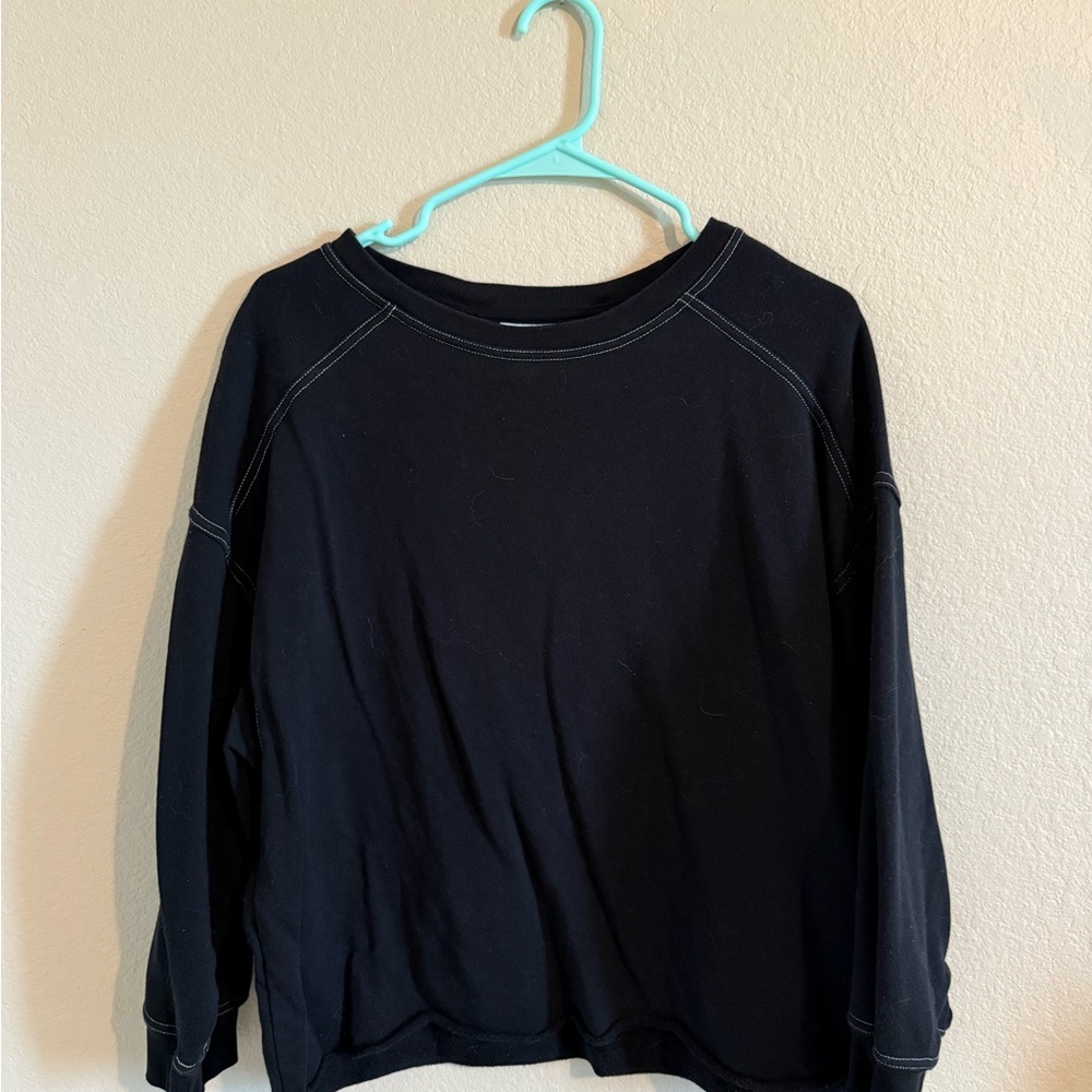 SAGE Collective Black Long Sleeve Top